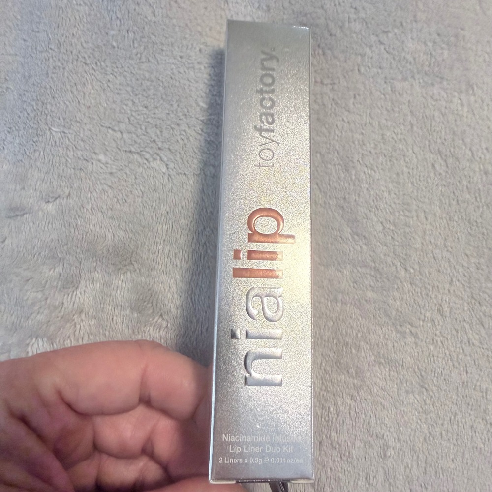 Toyfactory Niacinamide Infused Lip Liner Duo Kit Nude Protocol Deep Seek Sealed